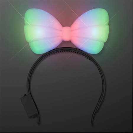 Endless Games Light Up Hard Shell Bow Headband Multi Color EN2797286